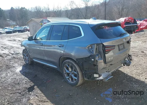 2024 BMW X3 xDrive30I from USA, damaged, VIN 5UX53DP04R9V28108